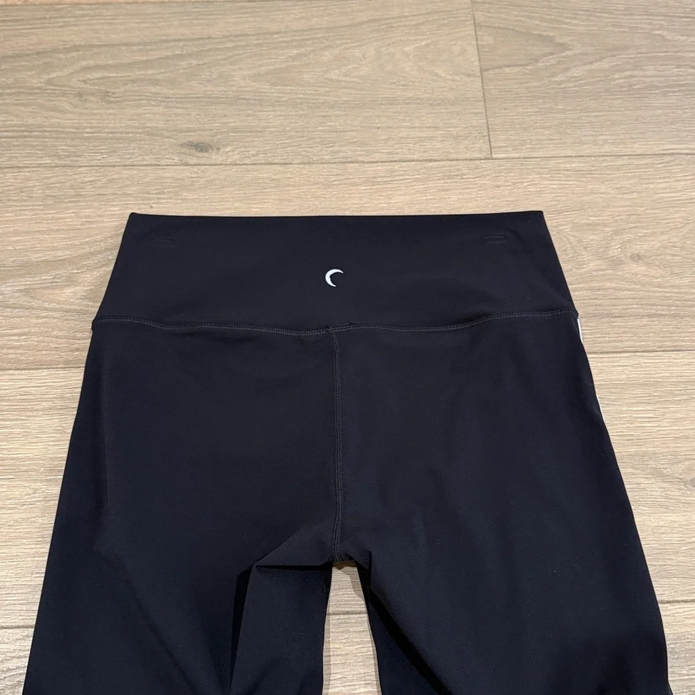 ZYIA ACTIVE‎ Pink Rainbow Black Luxe Hi-Rise 7/8 Workout Yoga Legging Size 8-10